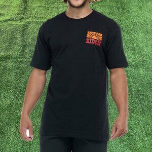 Eidon Oasis Short Sleeve Crew Neck Life Travel Surf Black T-Shirt Size XL NEW